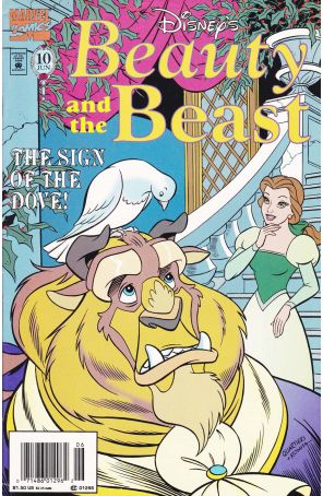 Beauty and the Beast (Disney's) 10 (Newsstand) published by Marvel