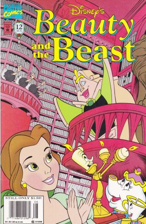 Beauty and the Beast (Disney's) 12 (Newsstand) published by Marvel