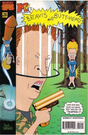 Beavis And Butt-Head 19 published by Marvel
