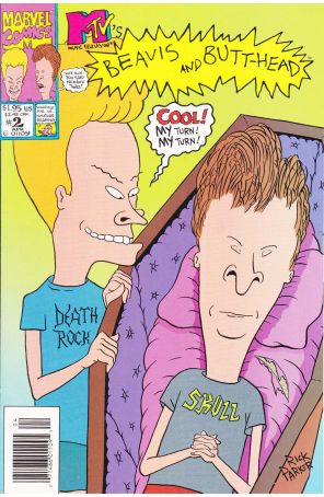 Beavis And Butt-Head 2 (Newsstand) published by Marvel with cover art by Rick Parker