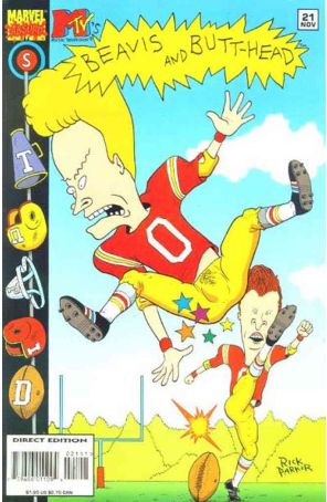 Beavis And Butt-Head 21 published by Marvel