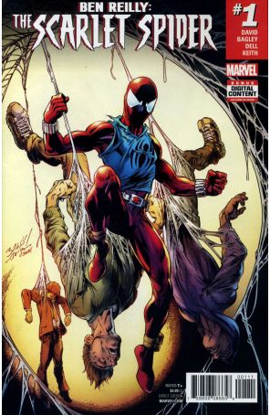 Ben Reilly: The Scarlet Spider 1 published by Marvel with cover art by Mark Bagley