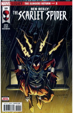 Ben Reilly: The Scarlet Spider 10 published by Marvel with cover art by Khary Randolph