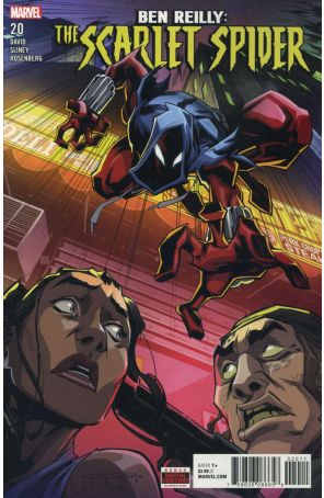 Ben Reilly: The Scarlet Spider 20 published by Marvel with cover art by Khary Randolph