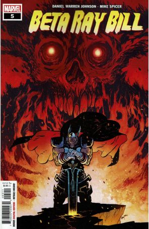Beta Ray Bill 5 published by Marvel with cover art by Daniel Warren Johnson