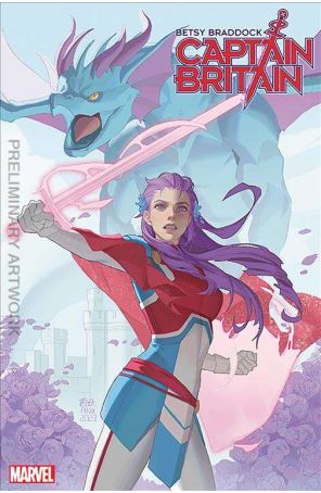 Betsy Braddock: Captain Britain 3A published by Marvel
