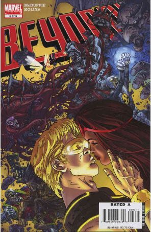 Beyond! 5 published by Marvel with cover art by Scott Kolins