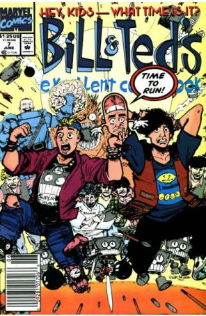 Bill And Ted's Excellent Comic Book 7 (Newsstand) published by Marvel