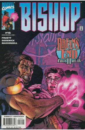 Bishop The Last X-Man 16 published by Marvel with cover art by Georges Jeanty