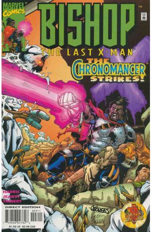 Bishop The Last X-Man 3 published by Marvel with cover art by Georges Jeanty