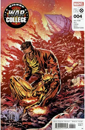 Bishop: War College 4 published by Marvel with cover art by Ken Lashley