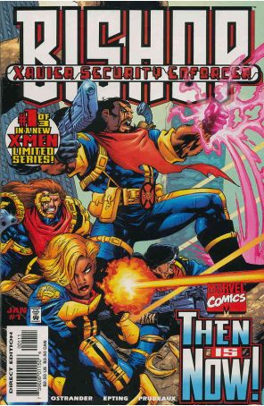 Bishop: XSE 1 published by Marvel with cover art by Steve Epting