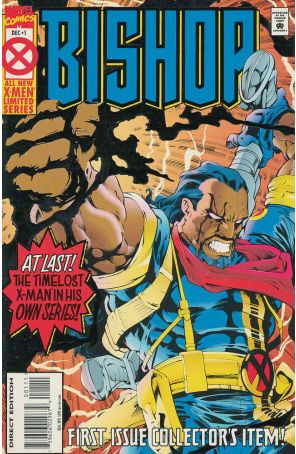 Bishop 1 published by Marvel with cover art by Carlos Pacheco