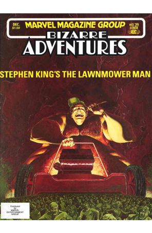 Bizarre Adventures 29 published by Marvel with cover art by Walt Simonson