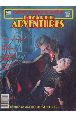 Bizarre Adventures 33 (Newsstand) published by Marvel