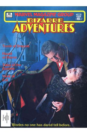 Bizarre Adventures 33 published by Marvel