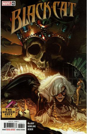 Black Cat (Marvel, 2nd Series) 6 published by Marvel with cover art by Pepe Larraz