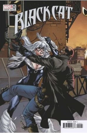 Black Cat (Marvel, 2nd Series) 8B published by Marvel with cover art by Emanuela Lupacchino