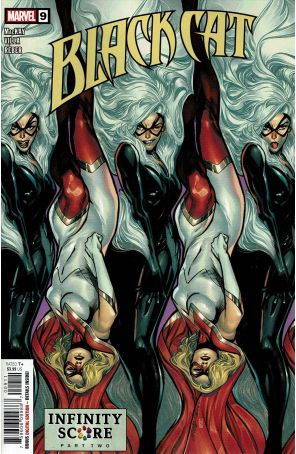 Black Cat (Marvel, 2nd Series) 9 published by Marvel with cover art by Pepe Larraz