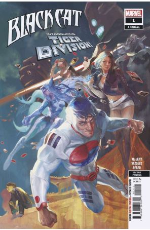 Black Cat (Marvel, 2nd Series) Annual 1 (2nd) published by Marvel with cover art by Sunghan Yune