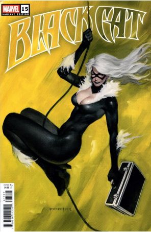 Black Cat (Marvel, 3rd Series) 15D published by Marvel with cover art by Puppeteer Lee