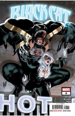 Black Cat (Marvel, 3rd Series) 8 published by Marvel with cover art by Adam Hughes