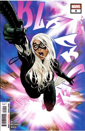 Black Cat (Marvel, 3rd Series) 9 published by Marvel with cover art by Adam Hughes