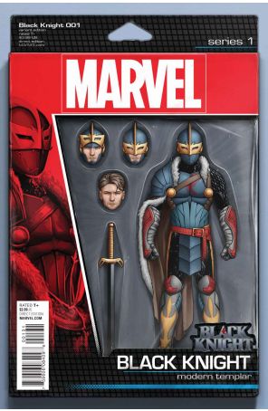 Black Knight (2nd Series) 1A published by Marvel with cover art by John Tyler Christopher