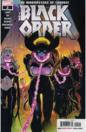 Black Order 2 published by Marvel with cover art by Philip Tan