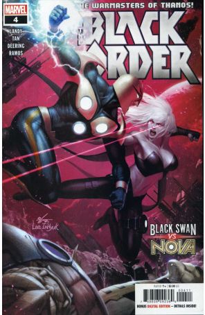 Black Order 4 published by Marvel with cover art by In-Hyuk Lee