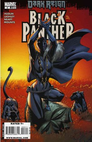 Black Panther (4th Series) 3 published by Marvel with cover art by J. Scott Campbell