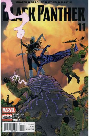 Black Panther (5th Series) 11 published by Marvel with cover art by Brian Stelfreeze
