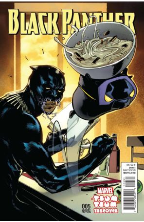 Black Panther (5th Series) 5E published by Marvel with cover art by Sara Pichelli