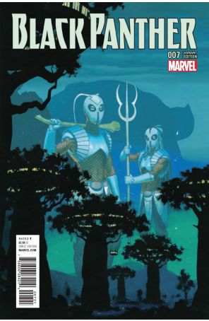 Black Panther (5th Series) 7C published by Marvel with cover art by Esad Ribic