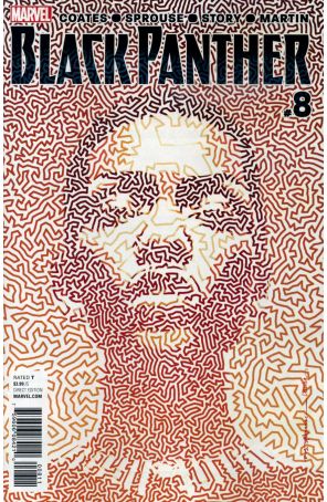 Black Panther (5th Series) 8 published by Marvel with cover art by Brian Stelfreeze