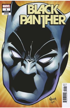 Black Panther (7th Series) 1C published by Marvel with cover art by Todd Nauck