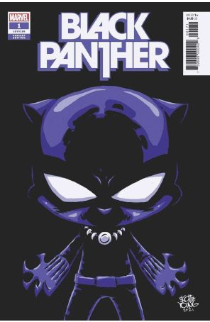 Black Panther (7th Series) 1G published by Marvel with cover art by Skottie Young
