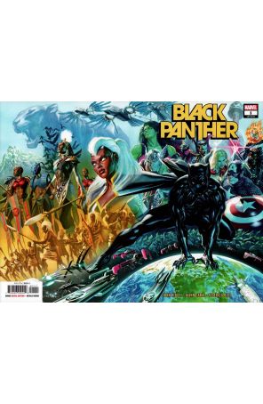 Black Panther (7th Series) 1 published by Marvel with cover art by Alex Ross