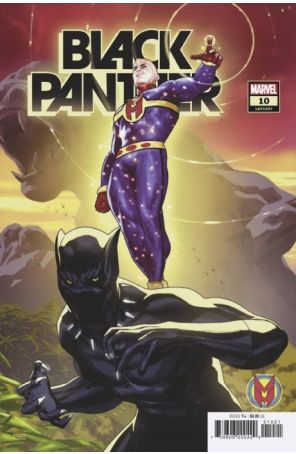 Black Panther (7th Series) 10A published by Marvel with cover art by Taurin Clarke
