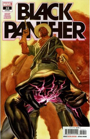 Black Panther (7th Series) 10 published by Marvel with cover art by Alex Ross