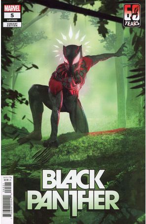 Black Panther (7th Series) 5A published by Marvel with cover art by BossLogic