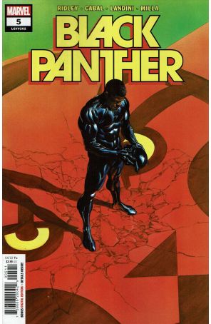 Black Panther (7th Series) 5 published by Marvel with cover art by Alex Ross