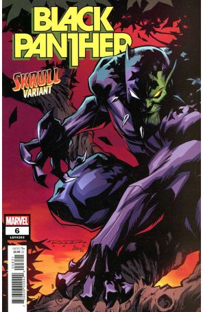 Black Panther (7th Series) 6A published by Marvel with cover art by Khary Randolph