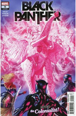 Black Panther (7th Series) 9 published by Marvel with cover art by Alex Ross