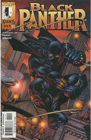 Black Panther (Vol. 2) 11 published by Marvel with cover art by Chris Sotomayor
