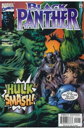 Black Panther (Vol. 2) 15 published by Marvel with cover art by Sal Velluto