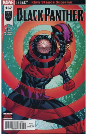 Black Panther 167 published by Marvel with cover art by Brian Stelfreeze