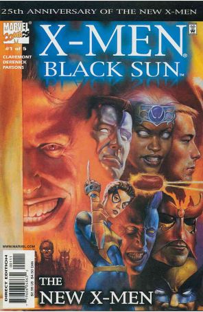 Black Sun: X-Men 1 published by Marvel with cover art by Vince Evans