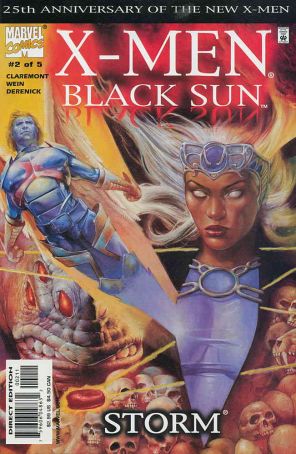 Black Sun: X-Men 2 published by Marvel with cover art by Vince Evans