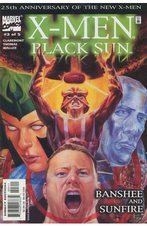 Black Sun: X-Men 3 published by Marvel with cover art by Vince Evans